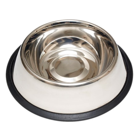 Hilo Hilo Silver Plain Stainless Steel 32 oz Pet Dish For Dog 57632